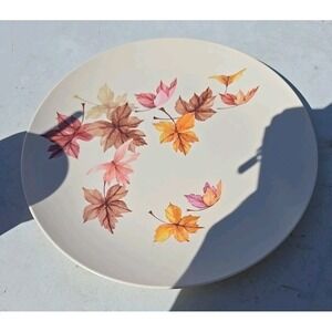Vintage Melmac Whispering Leaves , 8 Plates, 8 Saucer, 8 Cup, 7 Bowls